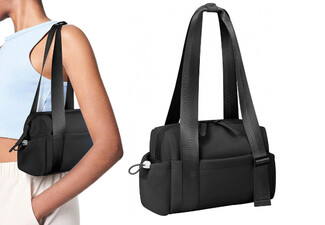 Adjustable Strap Shoulder Bag - Available in Two Colours