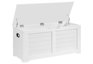 Vasagle Storage Trunk with Two Safety Hinges