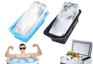 Two-Piece Large Ice Cube Moulds - Available in Two Colours & Option for Four-Piece