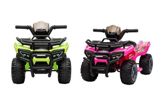 Kids Ride On ATV Quad Toy - Two Colours Available