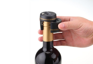 Password Vacuum Wine Bottle Stopper