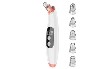 Rechargeable Blackhead Remover with Camera & Five Replaceable Heads