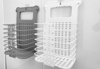 Two-Pack Folding Laundry Baskets