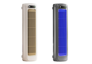 Portable Air Conditioning Tower Fan with 3 Speeds & Hook - Two Colours Available