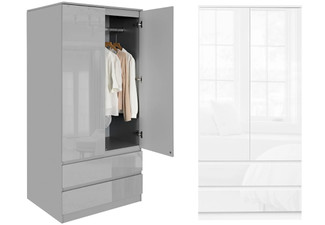 Serena Wardrobe Cabinet - Two Colours Available