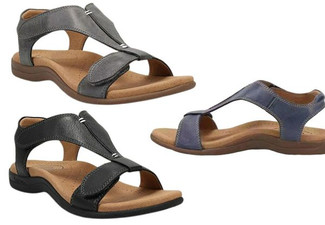 Women Open Toe Arch Support Sandals - Available in Three Colours & Six Sizes