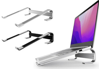 Laptop Stand Compatible with 10-18in MacBook - Available in Two Colours & Option for Two-Pack