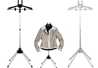 Adjustable Standing Garment Hanger - Two Colours Available