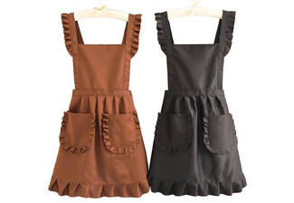Kitchen Sleeveless Apron - Two Colours Available