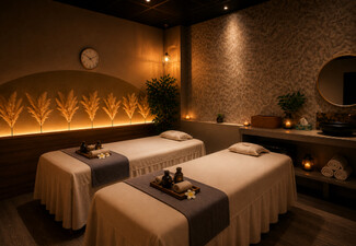 Couples Relaxation Massage Package in Wairau Valley with Sauna & Complimentary Tea & Cookies - Options for Two Couples (Four People), or Traditional Thai Massage Experience