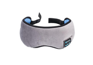 Soft Sleep Eye Mask Headband with Wireless Bluetooth Earphone