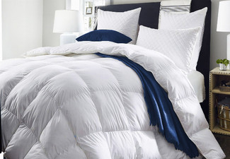 Royal Comfort Duck 50% Down 50% Duck Feather Quilt - Four Sizes Available