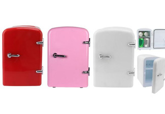 4L Six-Cans Car Mini Bar Fridge - Three Colours Available