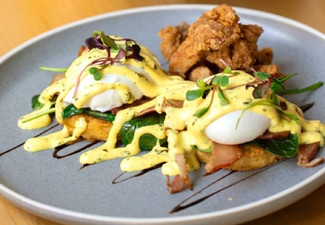 $60 Food & Beverage Voucher for Two People - Options for $100 Voucher for Four or $150 Voucher for Six Available - Valid for Lunch & Dinner - Valid with Drink Purchase