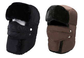 Winter Lei Feng Hat - Five Colours Available