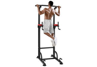 Five-in-One Genki Power Tower Pull-up Dip Station