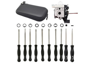 Eight-Piece Carburetor Adjustment Tool Set - Two Options Available