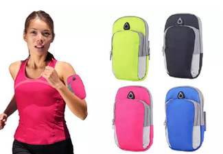 Sports Smartphone Armband - Four Colours Available & Option for Two-Pack