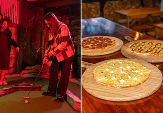 The Witching Hour Mini Golf Experience & Pizza at Fermented Bar, Eatery & Brewery - Options for Two, Four or Six People