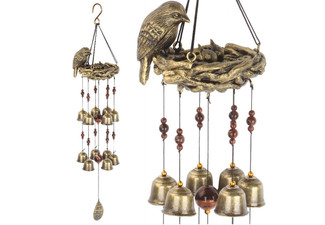 Bird Chime with 12 Wind Bells