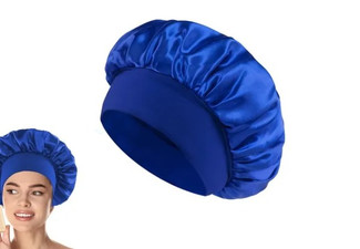 Wide-Brimmed Shower Cap for Women - Nine Colours Available