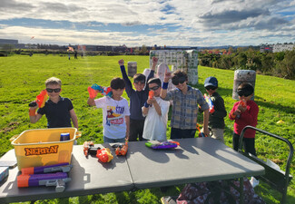 Kids' Nerf Gun Battle or Laser Strike Party for up to 10 Kids - Options for up to 14 or 20 Kids