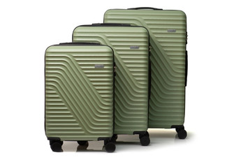 Three-Piece Milano Atlantis Luggage Set - Four Colours Available