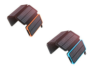 Solar Power Bank - Three Colours Available