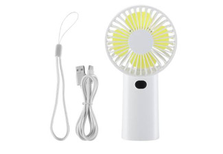 Rechargeable Portable Mini Handheld Fan with Five Speeds