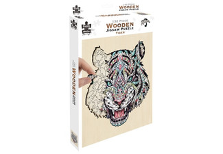 132-Piece Tiger Wooden Puzzle