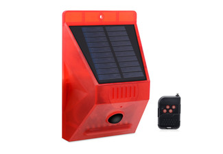 Solar Alarm Strobe Light - Option for Two-Pack