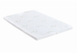 DreamZ Memory Foam Mattress Topper incl. Bamboo Fabric Cover