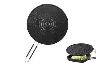 Frying Pan Silicone Splatter Screen - Option for Two-Pack