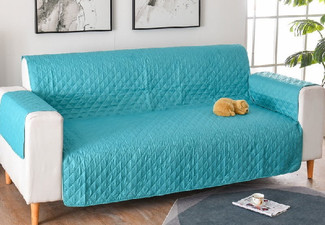 Two-Seater High Stretch Sofa Easy Cover - Available in Eight Colours