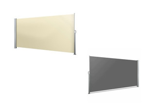 Retractable Side Awning Privacy Screen - Two Colours Available