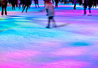 General Admission Ice Skating Pass for One incl. Skate Hire - Options for Preschoolers or Family - Valid from 27th June 2025