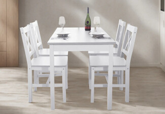 Ajax Five-Piece Dining Set