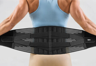 Breathable Lower Back Support Belt - Available in Five Sizes
