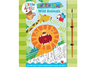 Paint Magic Wild Animals Kids Activity Book