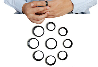 Reusable Smart Ring Sizing Kit