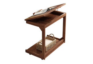 Flip-Top Mobile Coffee Table with Storage - Available in Two Sizes