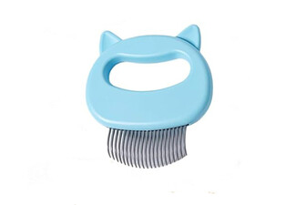 Pet Hair Massaging Shell Comb - Available in Two Colours