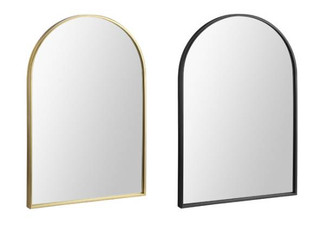 Bathroom Arch Wall Vanity Mirror - Two Colours Available
