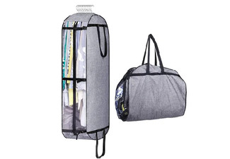 Foldable Travel Hanging Garment Bag - Two Colours Available