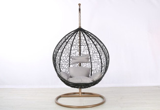 iFurniture Albury Outdoor Rattan Hanging Egg Chair