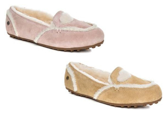 Ugg Eva Love Heart Loafer - Two Colours & Six Sizes Available
