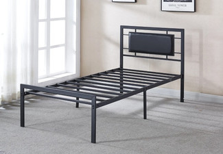 Dakota Metal Bed Frame - Two Sizes Available