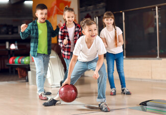 School Holiday Bundle for Under 15s incl. Bowling, Arcade Credit, Kids Meal & Drinks