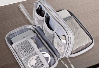 Travel Portable Cable Organiser - Three Colours Available