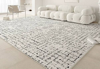 Modern Frost Room Carpet - Four Sizes Available